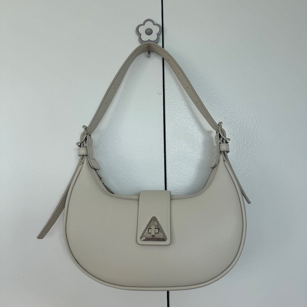 Charles & Kieth White Accent Shoulder Bag